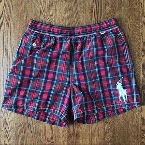 Ralph Lauren Tartan Swim Trunk